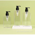 Handwäsche flüssiger Quadrat Shampoo Flasche